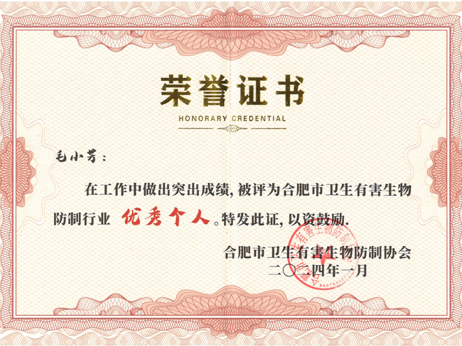 優(yōu)秀個人